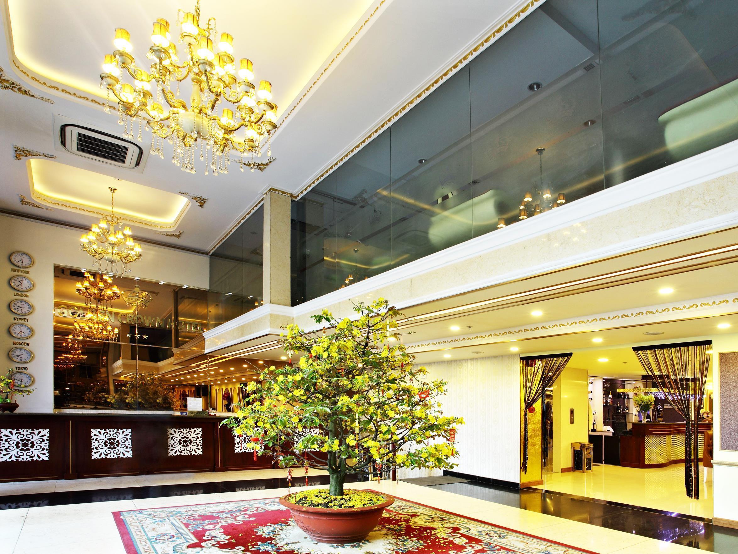 Golden Crown Hotel Ho Şi Min Exterior foto