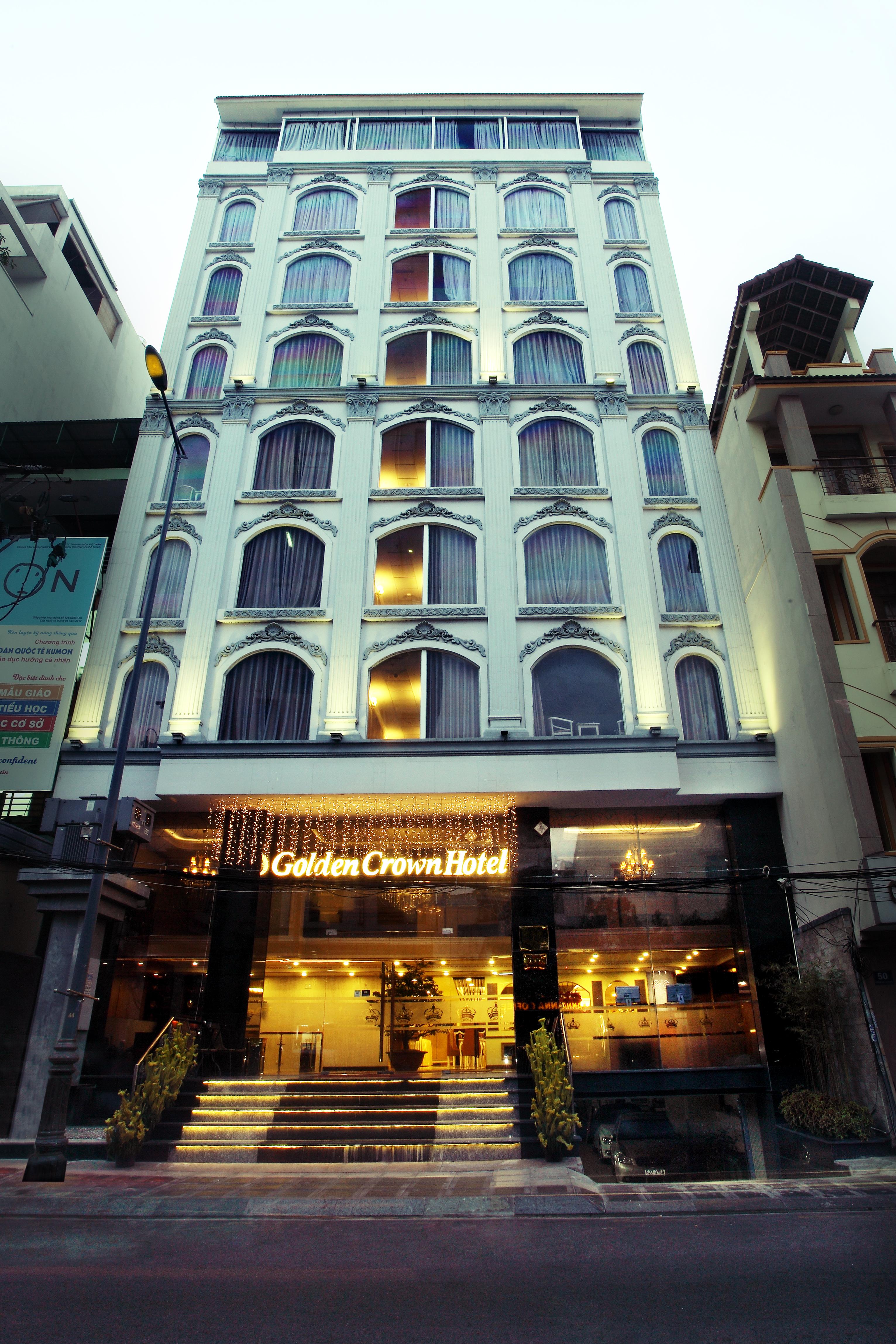 Golden Crown Hotel Ho Şi Min Exterior foto